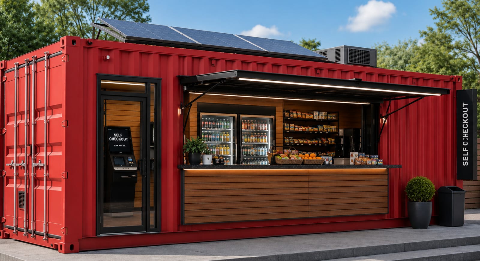 Modular 24/7 Stores